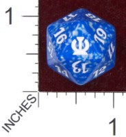 Magic Spindown Die - Theros Blue